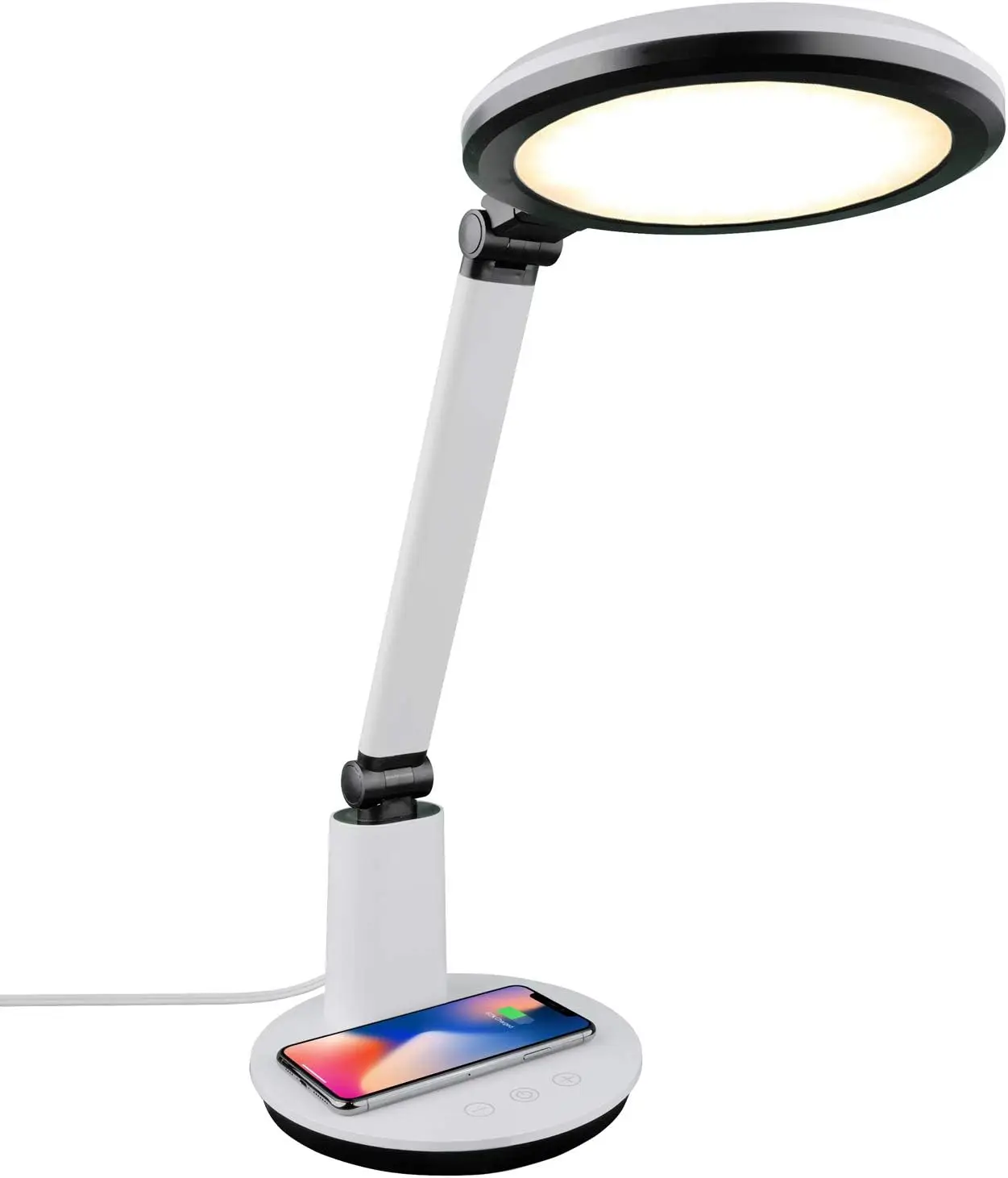 

UV-Free 10,000 LUX Sunlight Therapy Lamp - Boost Mood & Energy with Safe LED Light for Desk Use