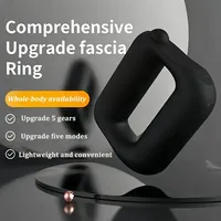 Mini Deep Tissue Percussion Massager with 5-Speed Body Ring 6-Speed Fascia Ring for Muscle Pain Relief and Workout Recovery