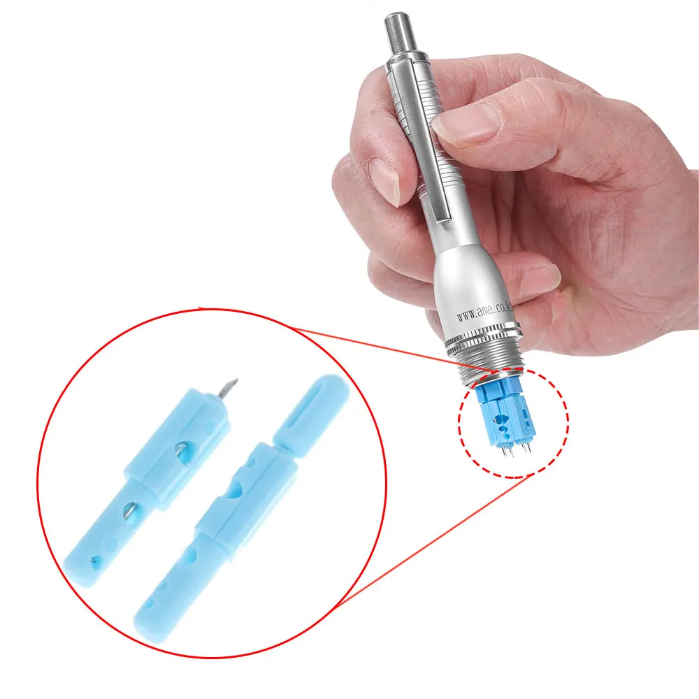 200-1000pcs 4 Head Lancing Device Blood Lancet Pen Blood collection Needle 21G Lancet needles