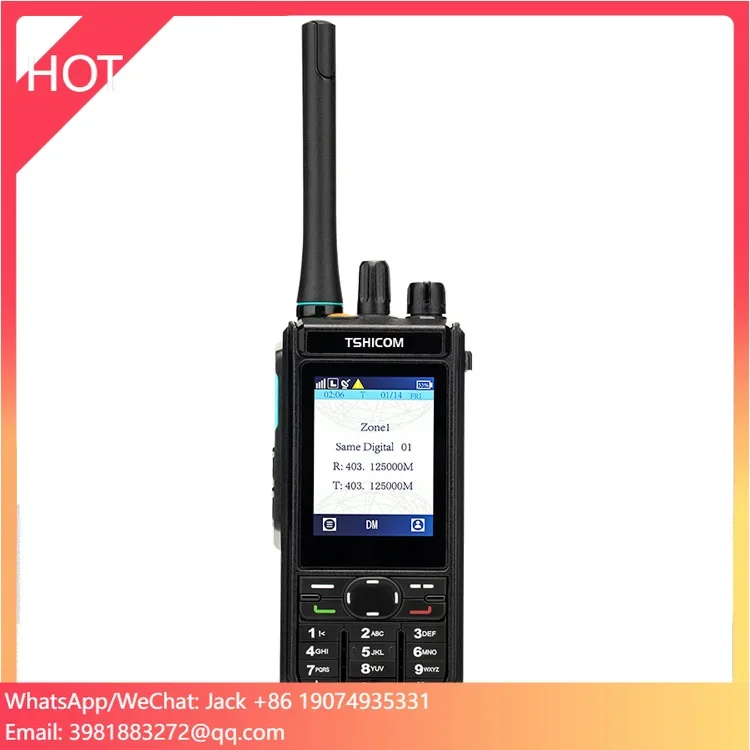 

TSHICOM IP67 Waterproof Explosion-proof Professional Digital Two Way Radio Walkie Talkie With GPS