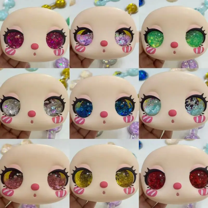 릴라 600% 인형 퀵샌드 아이즈 베이비 쓰리 애니메이션 주변기기 인형 액세서리 리라 600% V1 V2 귀여운 눈