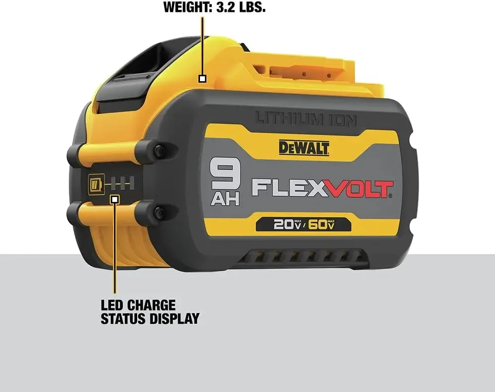 DEOBCAT-Scie alternative FLEXVOLT 60V MAX, kit sans fil (DCS389X2)