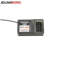 DUMBORC X6F 2.4G 6CH Receiver for DUMBORC X6 X4 X5 Transmitter Remote Controller for MN-90 MN99s Rc Car Boat Tank RC Vehicle