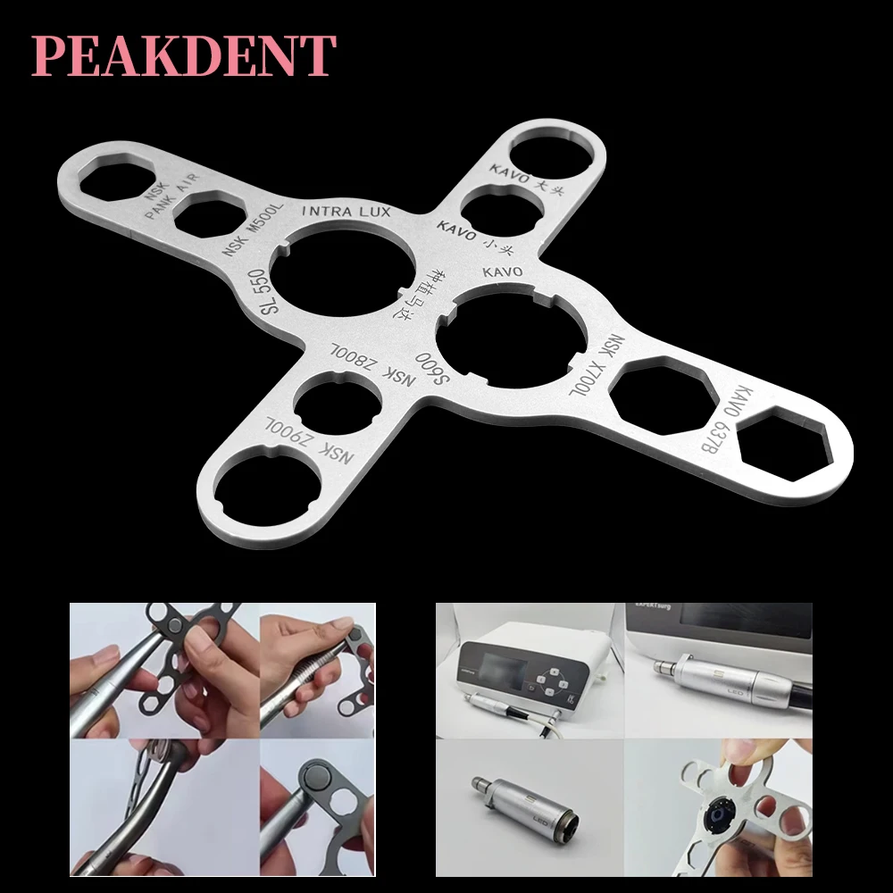 

Ключ для высокоскоростных стоматологических турбинок (NSK/WH/SIRONA/BEING/SINOL/KAVO) и моторов для имплантации, стоматологические инструменты