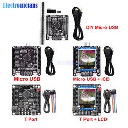 STM32 Development Board 51 USB T Port STM32F103RCT6 Microcontroller 1.44 inch TFT LCD Display Screen Learning Board with Line