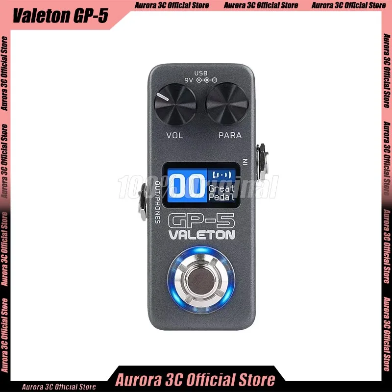 

Valeton GP-5 Electric Guitar Integrated Effect Device Processor/NAM&IR Loader Support Third-party Loading Enclosure IR Files