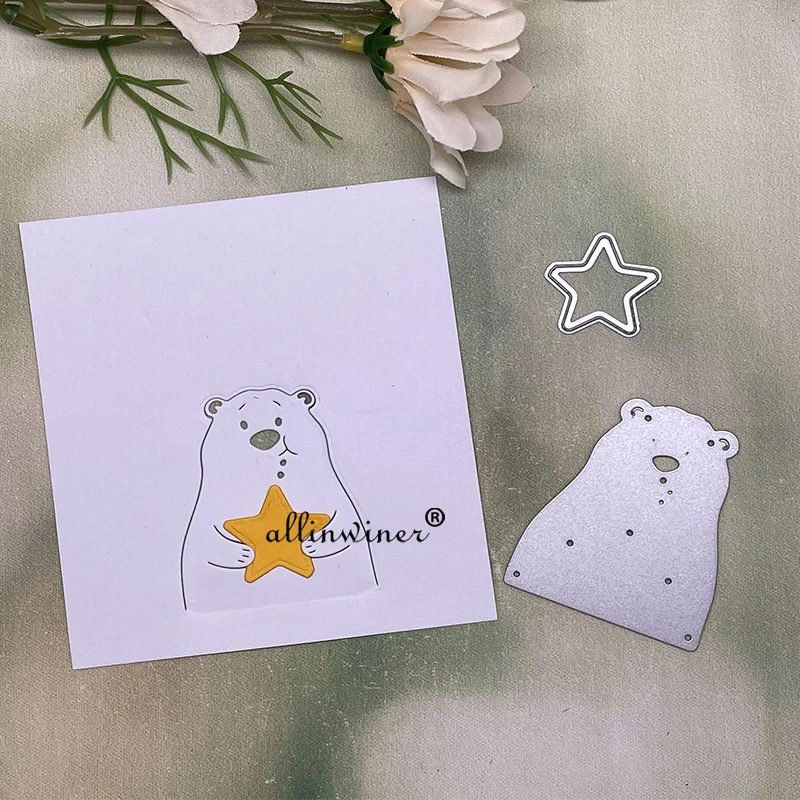 Bear Hug Cookies Metal Cutting Dies Stencils For DIY Scrapbooking Decorative Embossing Handcraft Die Cutting Template