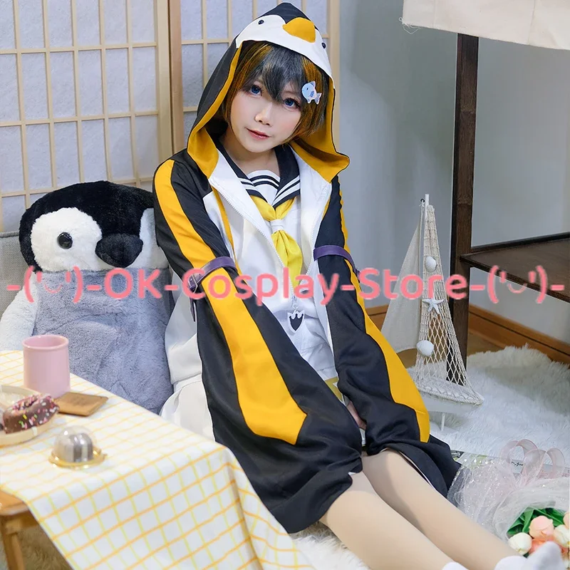 Petra Gurin Cosplay Costume VTuber Cosplay Suit Fancy Party Penguin Dress Halloween Carnival Uniforms Custom Made