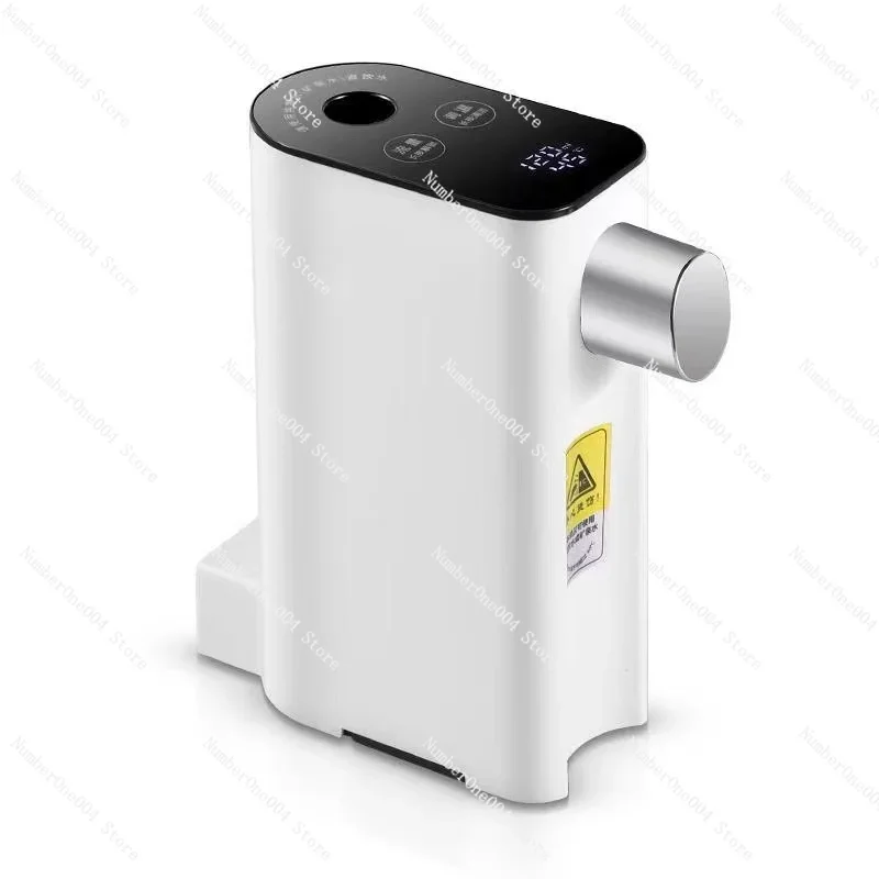 

Portable Instant Water Heater - 3s Fast Boiling, Mini Travel Kettle for Bottled Water with Foldable Cup Holder