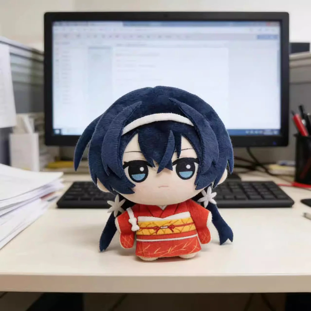 

Anime Izumi Kyouka Plush Doll 10cm Keychain Backpack Cute Kyouka Izumi Stuffed Toys Plusie Toy Fan Gifts Decoration