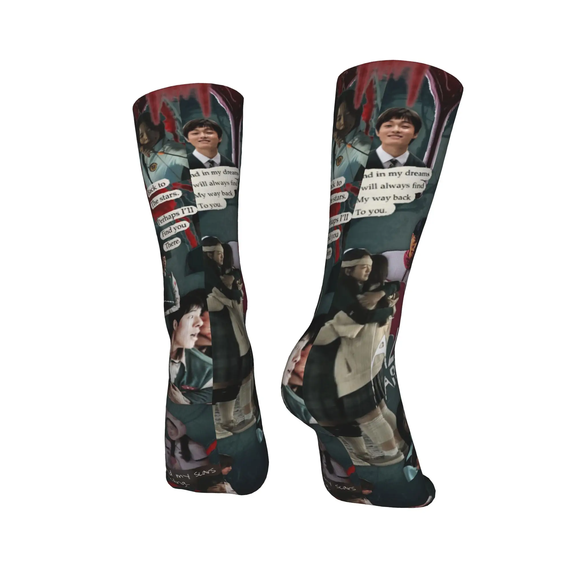 جميعنا ميتة الجوارب المضادة للانزلاق جوارب الكبار الرجال جودة تسلق الجوارب الشتاء الجدة نمط الجوارب