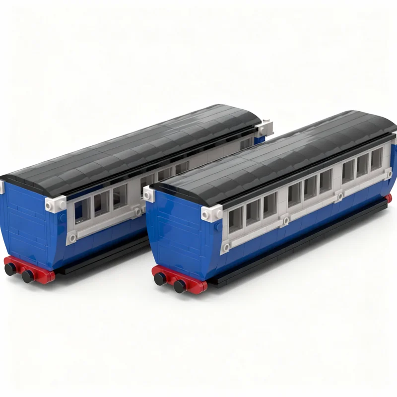 

657pcs MOC Bogie Coach S Train Model Building Blocks Construction Toy Christmas Gifts DIY Creative Idea Education Birthday Brick