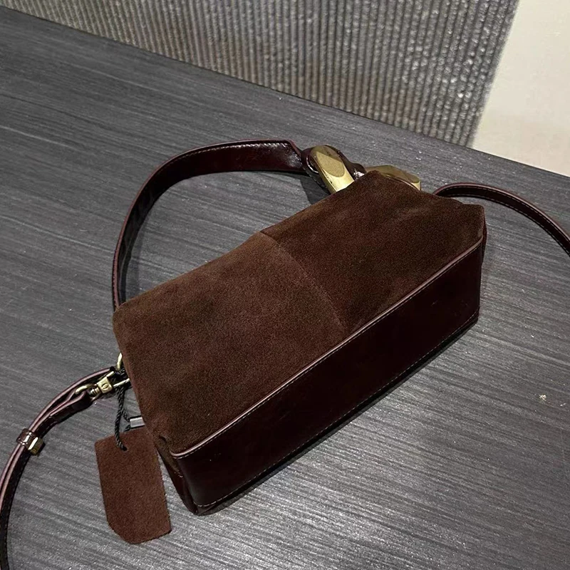 Mode Umhängetasche für Frauen Faux Wildleder Leder Weibliche Handtaschen kleine damen messenger Umhängetaschen Sac EIN Haupt bolsos – Detail 22