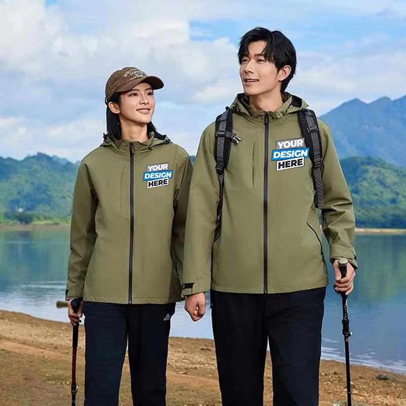 customized logo Adjustable Waterproof Jackets for Men - Heavy Duty Comfortable PVC-Coated Protective Rain Coat LS-C521