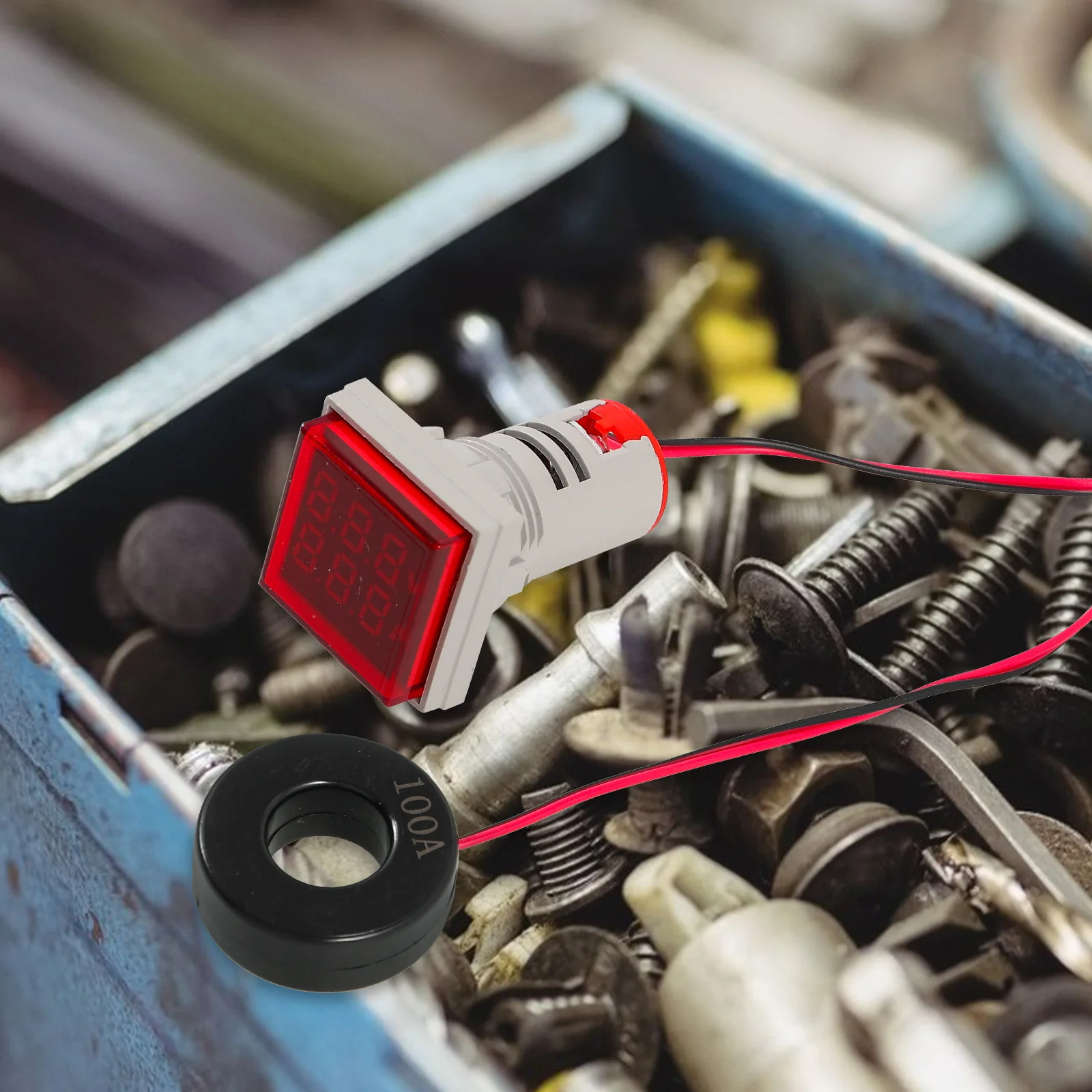 

Digital Multimeter LED Voltage Current Indicator Electronic Tester Digital Voltmeter Multimeter Current Meter Voltage Tester