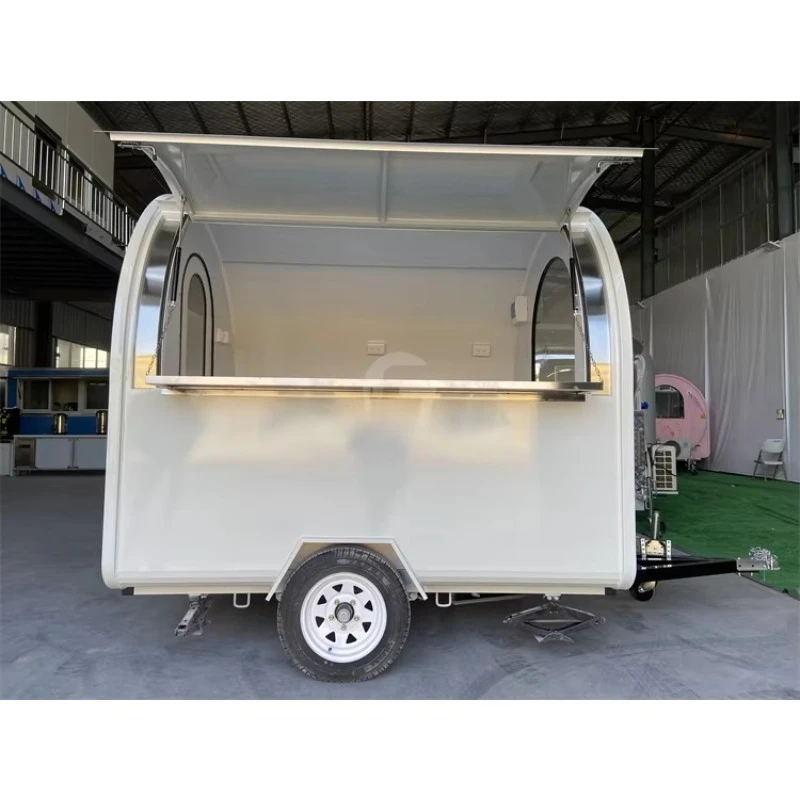 Fully Equipped Food Truck Outdoor Street Food Trailer for Commercial Use Custmized