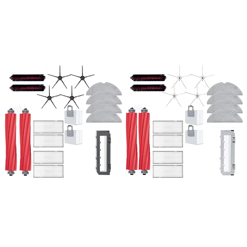 Робот-пылесос Roborock S7 Maxv Ultra / G10S/T8plus, основная боковая щетка, швабра, фильтр НЕРА, мешок для пыли, аксессуары для очистки