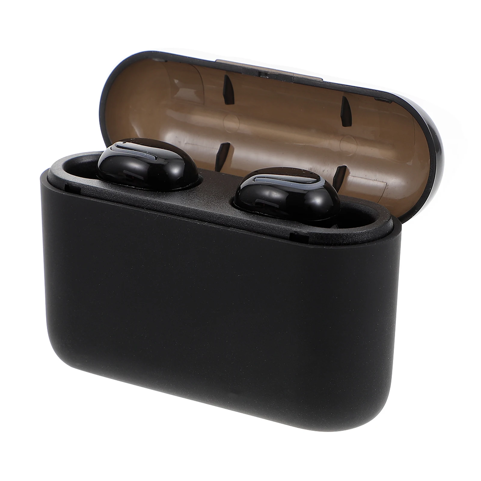 

Wireless Headphones Earbuds TWS 5 0 Version Black Headset Rechargeable Time Built In Mic Lightweight