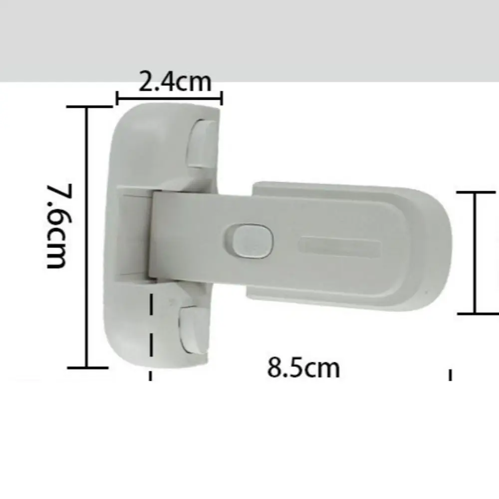 جديد حماية الطفل الباب الصيد قفل سلامة الباب سدادة قفل الطفل بلون الثلاجة قفل طفل أطفال #6