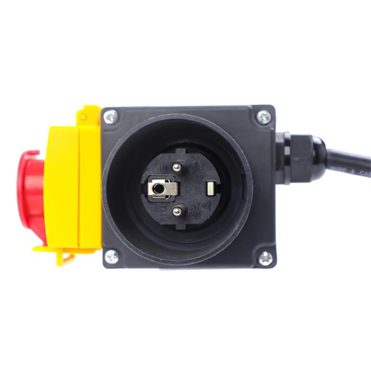 KOA7-máquina de corte de troncos, interruptor de botón pulsador solenoide, 250V, 16A