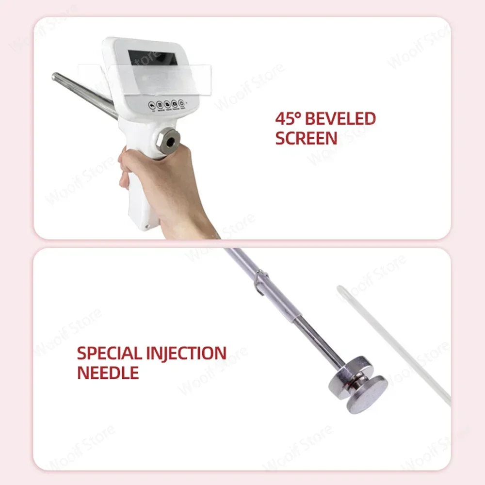 Pistola de inseminación Artificial Visual, equipo de cría de ganado y caballos, dispositivo de inseminación para cría de ovejas, cerdos y ganado