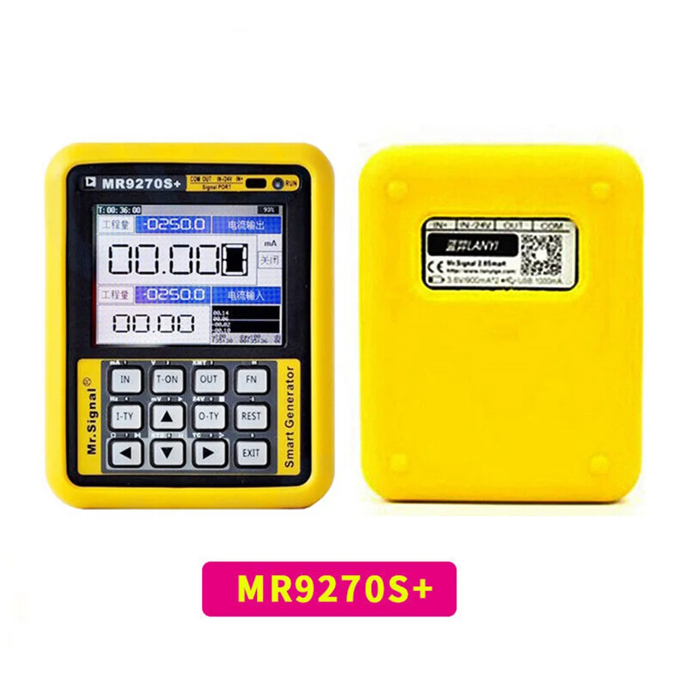 MR9270S+ Hart 4-20mA Signal Generator Calibration Current Voltage Thermocouple Signal Generators Accessories Test Measurement