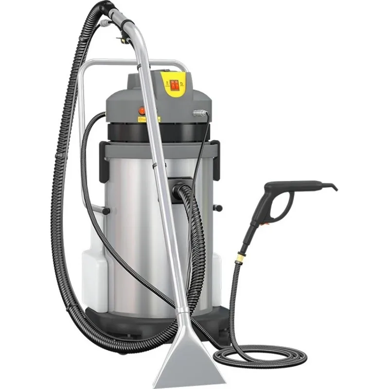 DT-40 Steam Carpet Cleaner, 40L Commercial Vacuum Cleaning Machine with 2000W Steam & 800W Vacuum