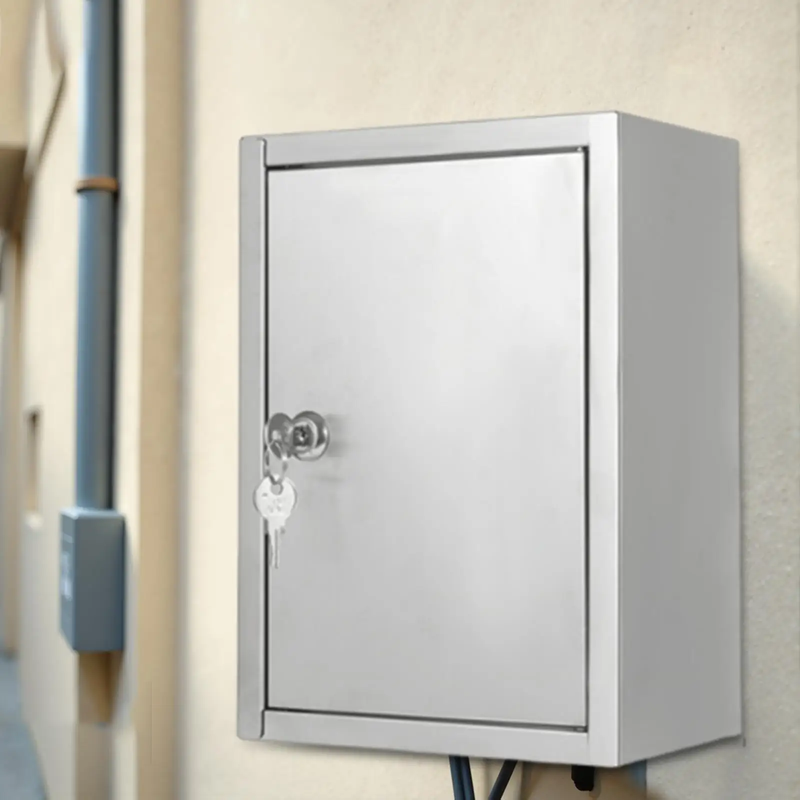 Outdoor Electrical Box Heavy Duty Waterproof Versatile with Mounting Screw Weatherproof Protection Electrical Junction Box