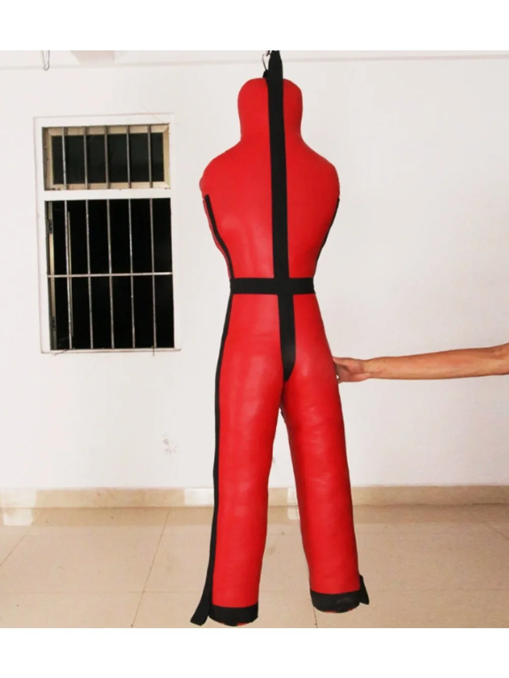 

Boxing Training Dummy New Model Man Doing Exercise Boxing