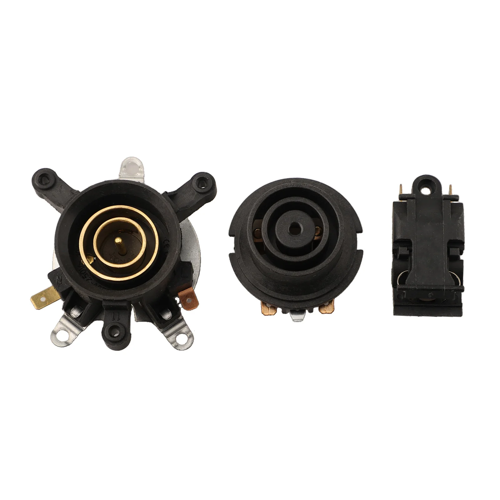 Thermostatic Coupler 5.8x3.7x5.8cm Temperature Control Switch Thermal Conductivity Copper Contacts Office Pantry