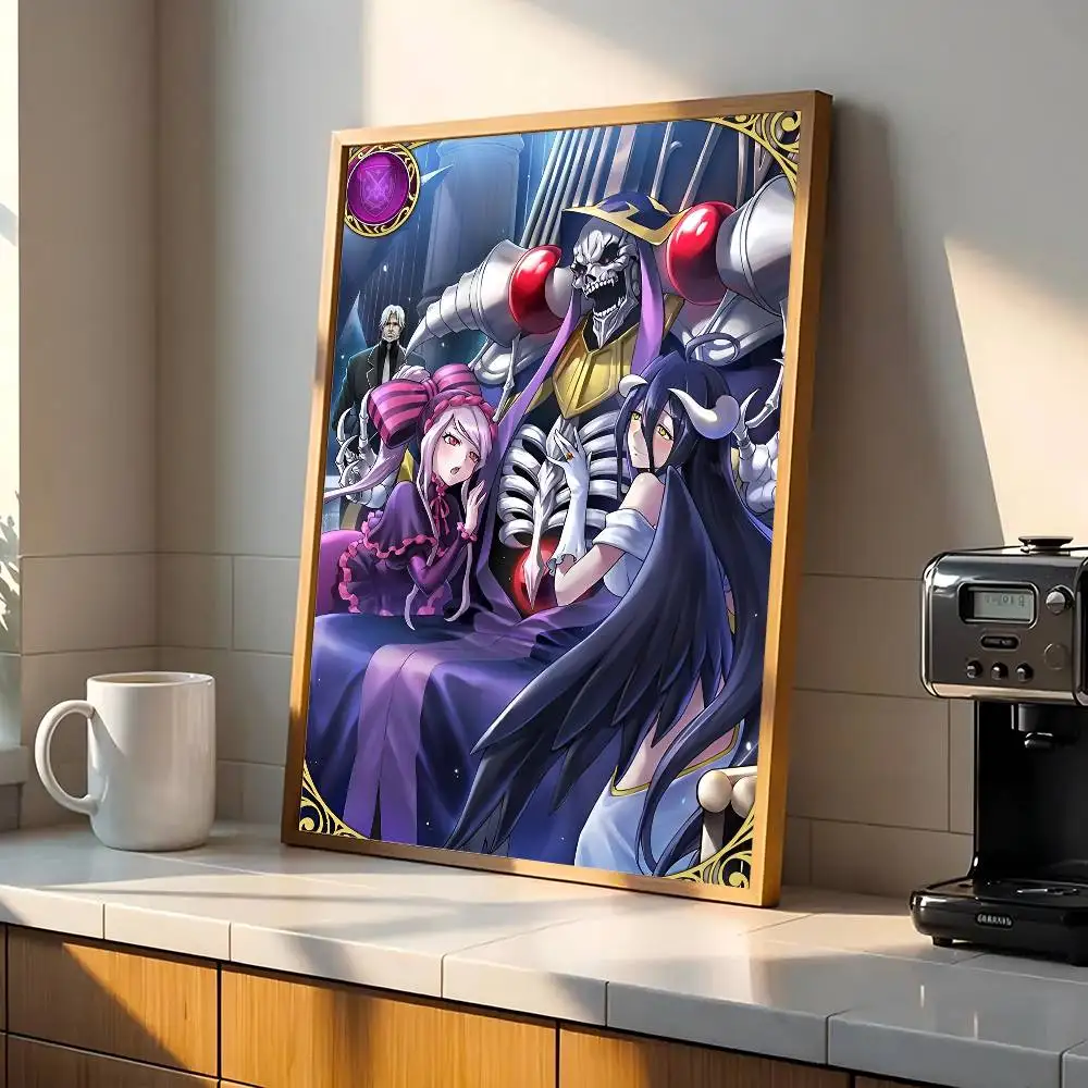 فن جداري من Ainz لديكور المطبخ، مطبوعات ملصق لتزيين المنزل