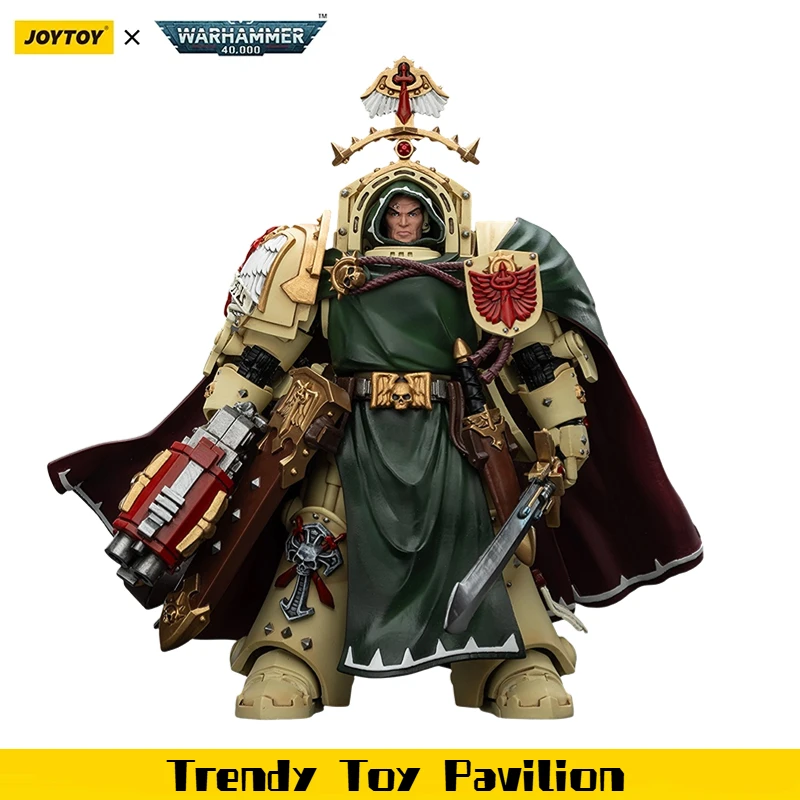 

【JOYTOY】Warhammer 40K Dark Angels Belial Grand with The Swordof Silenceand Storm Bolter 1/18 Фигурка игрушки