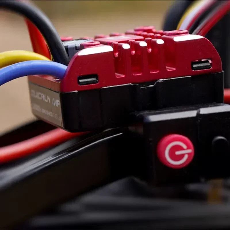 Hobbywing QuicRun WP1080 ESC 1:10 1/8 ترقية 1080 G2 فرشاة الزاحف نحى WP 80A وحدة تحكم إلكترونية 540 550 775 التكيف