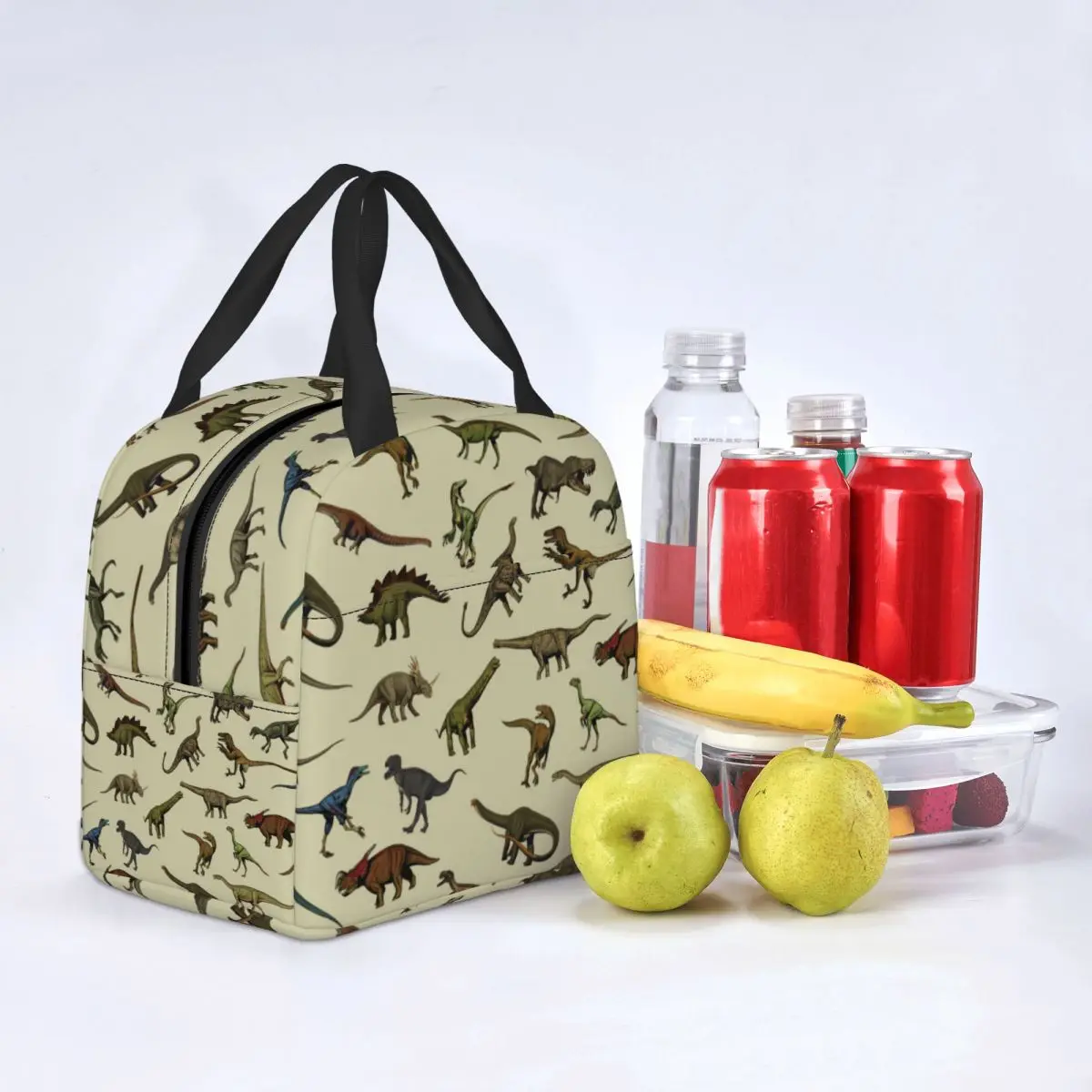 

Lunch Bag Cooler Tote Portable Insulated Box Canvas Thermal Cold Food Container School Picnic For Men Women Kids Travel Lunchbox