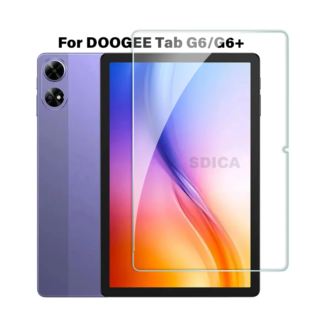 For Doogee Tab G6 Tempered Glass Screen Protector Doogee Tab G6+ 11.0 inch Tablet Anti Scratch HD Clear Protective Film