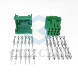 12 Pin 1-967627 8-968972-1 Car CD Player Cable Socket AC Assembly Auto Female Male Connector