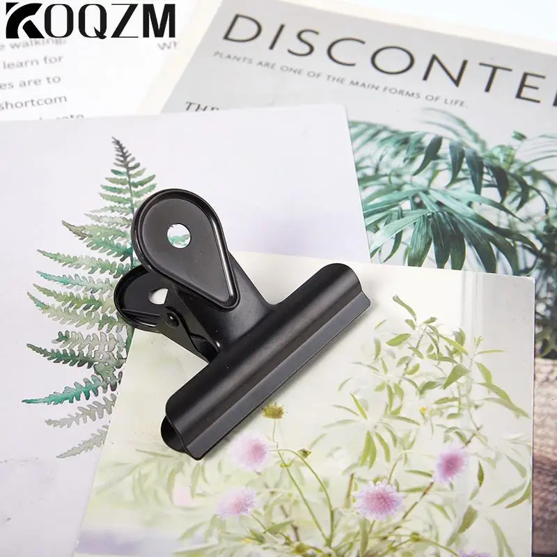 Metal Clip Note Paper Stationery Bulldog Spring Clip For Label Bag Office File Binder Student Teacher School Office Supplies