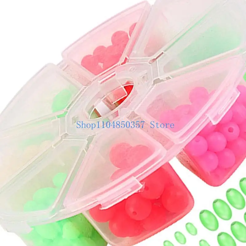 

5asd ночные приманки для рыбалки, бусины для озерной, речной, морской рыбалки, мягкие прочные бусины, подходящие для различного