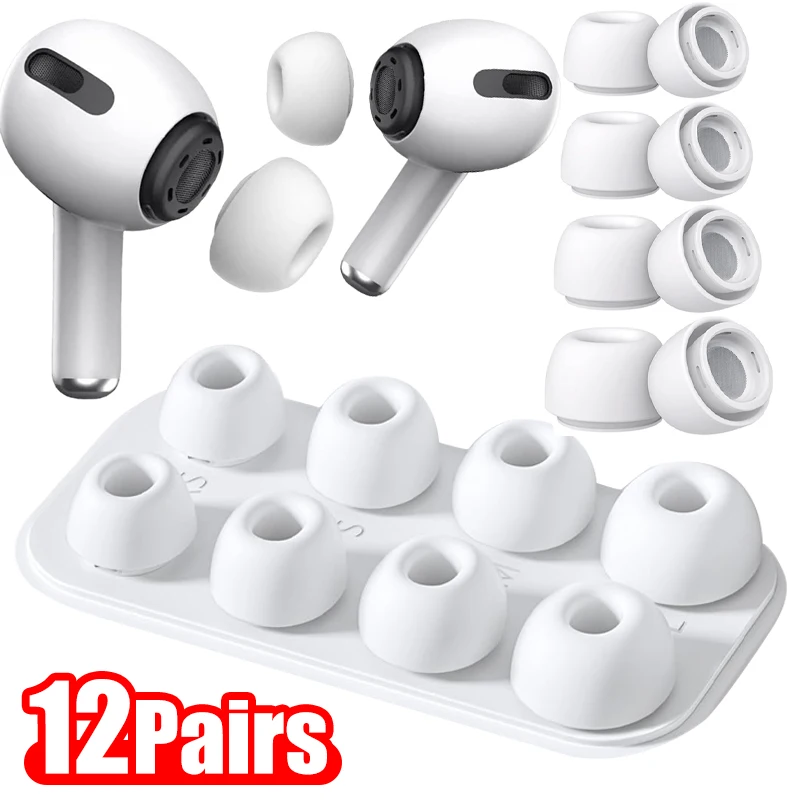 

New Silicone Eartips for AirPods Pro 3 Ear Caps Tips Replacement Accessories Kit Noise Reduction Earbuds Tips for AirPods Pro3