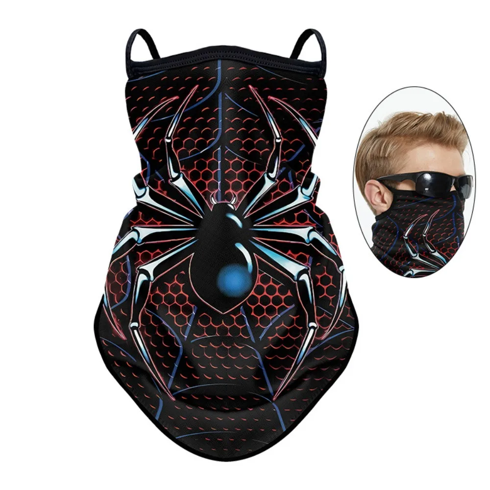 

Sun Protection Summer Riding Mask Breathable Windproof Cycling Face Scarf Ear-hanging Anti-UV Motorcycle Headscarf