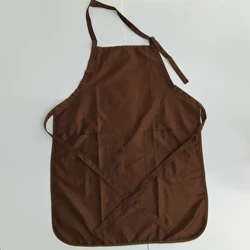 Foreign Trade Surplus Stocks BBQ Cooking Baking Home Kitchen Restaurant pockets Aprons brown