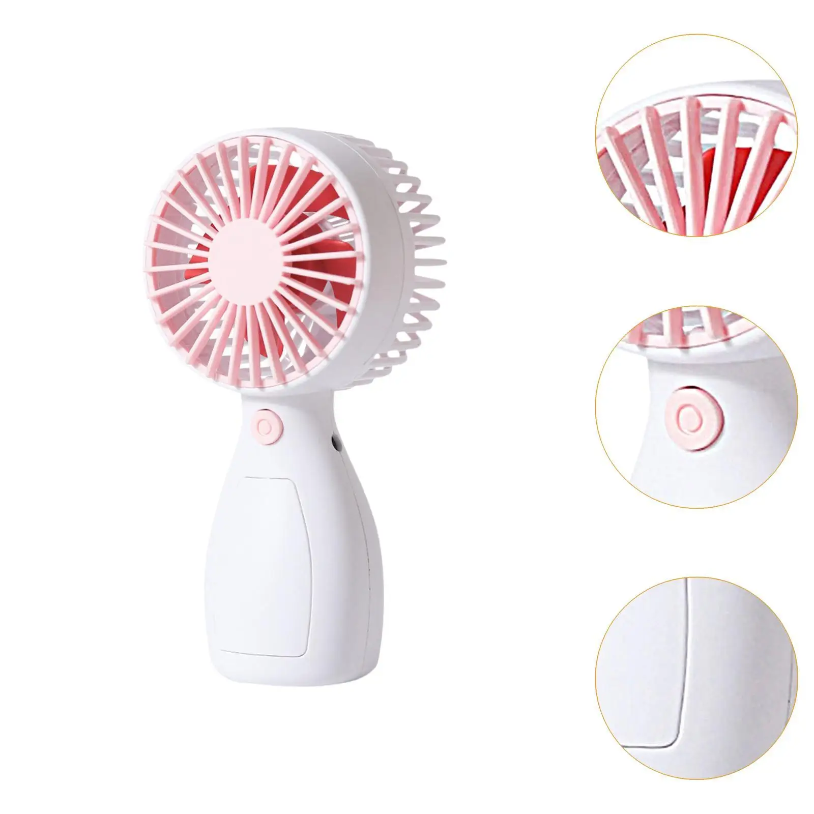 พัดลมตั้งโต๊ะพัดลมทำความเย็นไฟฟ้าสำหรับพัดลมแบบมือถือเดินป่าหอพักในร่มกลางแจ้ง