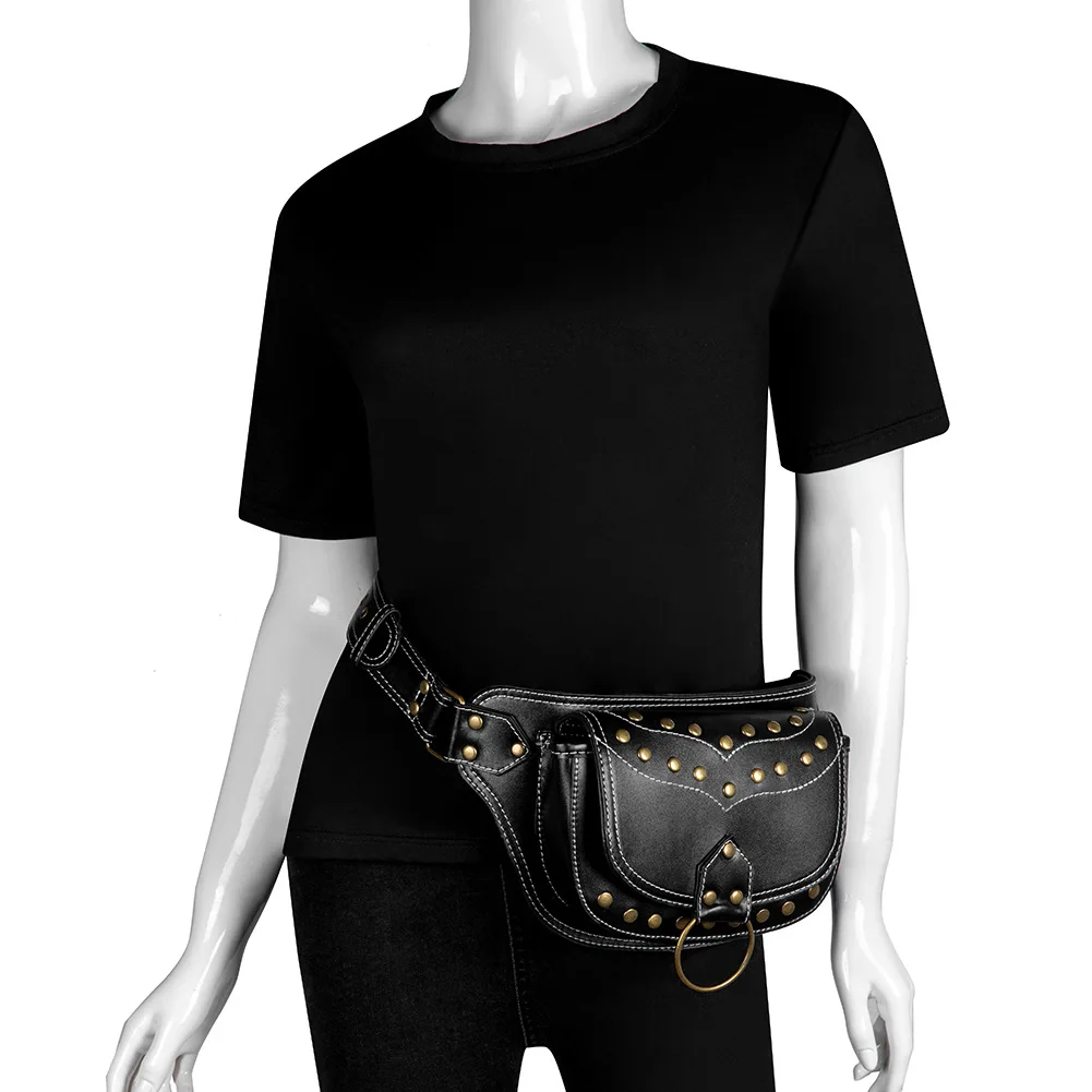 Damska torba sportowa na zewnątrz, torba na telefon, modna nerka, saszetka biodrowa, torba na pasek, torba na klatkę piersiową, torba biodrowa, gotycka torba na nogę, portmonetka