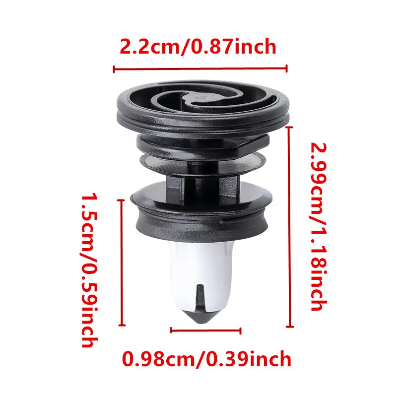 4/8pcs Door Panel Buckle Interior Panel Clip for Tesla Model 3 1135147-00-A & 1135147-S0-B