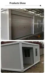 Prefab House cheap price Flat Pack Prefabricated Extendable Detachable Tiny House Modular house 20ft 40ft Living Container Home