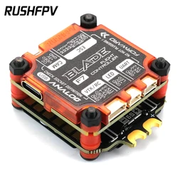 RUSHFPV RUSH BLADE V2 Stack F722 analogowo-cyfrowy kontroler lotu ekstremalny 60A 128K BLHELI32 4 in1 ESC do dronów wyścigowych FPV Diy