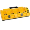 USB 포트가 있는 리튬 이온 배터리 충전기, Dewalt DCB104 4 포트 고속 충전기, DCB120 DCB127 DCB200, 12V, 14.4V, 18V, 20V 2