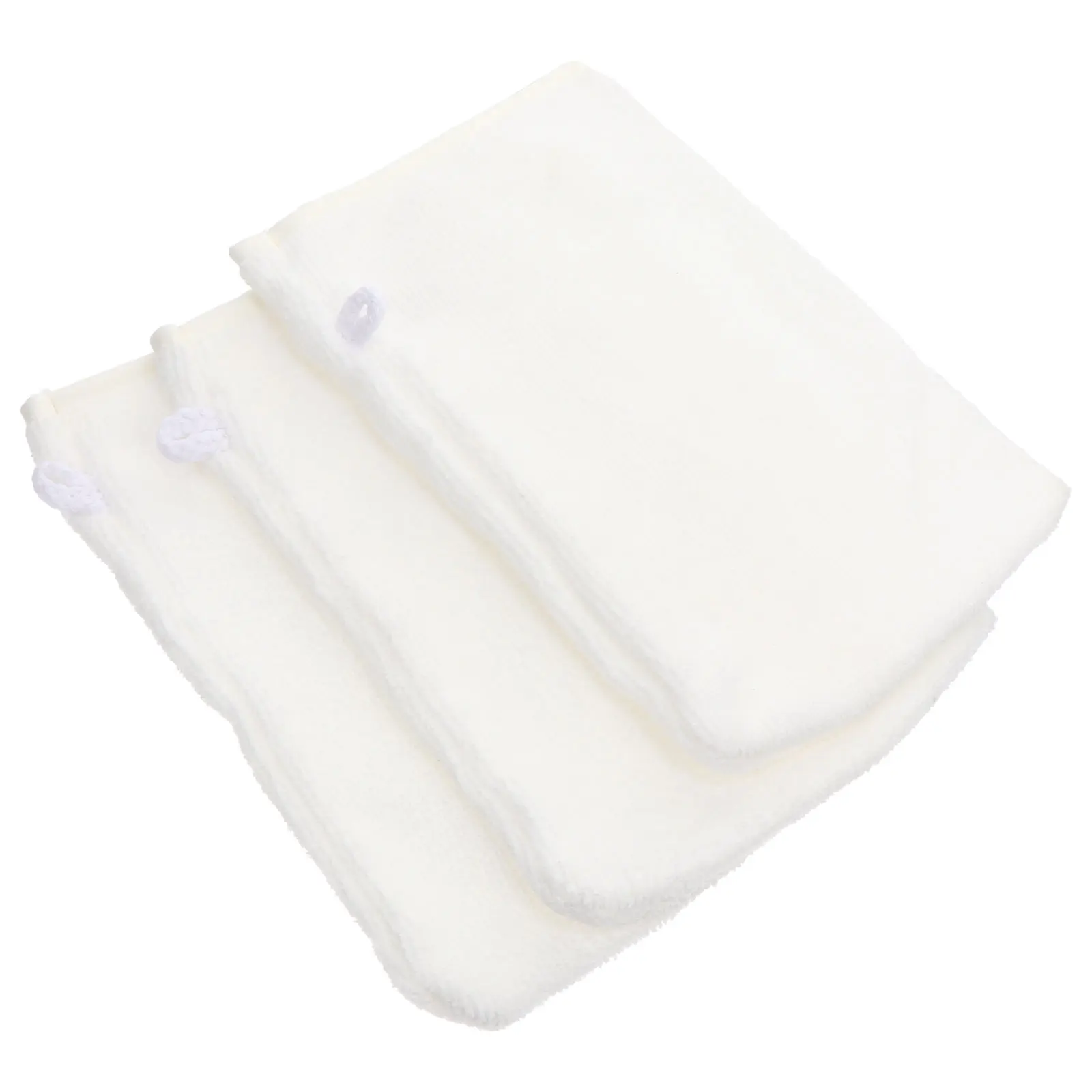 3 قطعة قفازات التطهير للنساء لينة التقشير غسل الوجه قفازات قابلة لإعادة الاستخدام مزيل ماكياج أدوات للعناية بالبشرة الحساسة #3