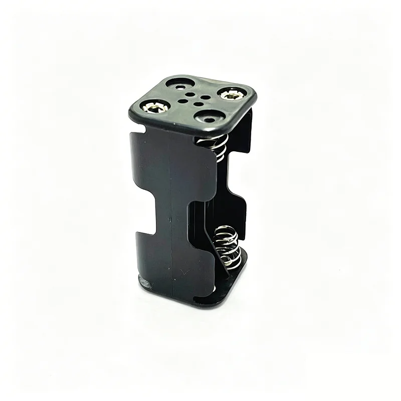 1PCS Battery box 6V No.5/7 with positive and negative contact terminals in a back-to-back arrangement. Special power box for sma
