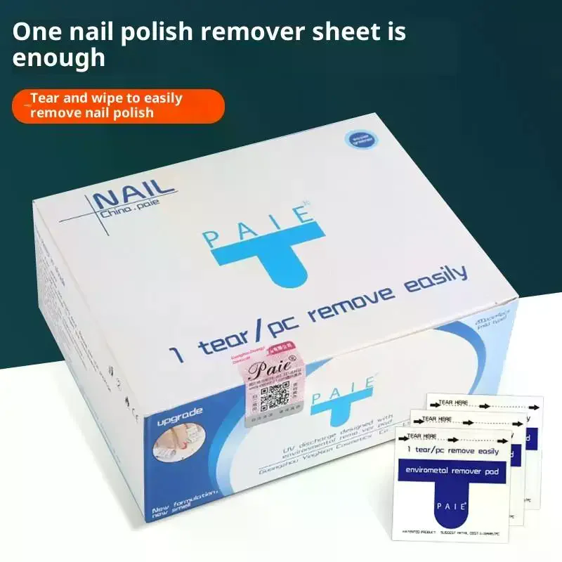 Salviette professionali per la rimozione dello smalto gel Salviette per la pulizia delle unghie Salviette per la rimozione dello smalto per unghie Dischetti di carta Detergente per nail art One Step